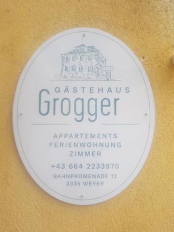 Gästehaus Grogger Weyer Markt Exterior foto